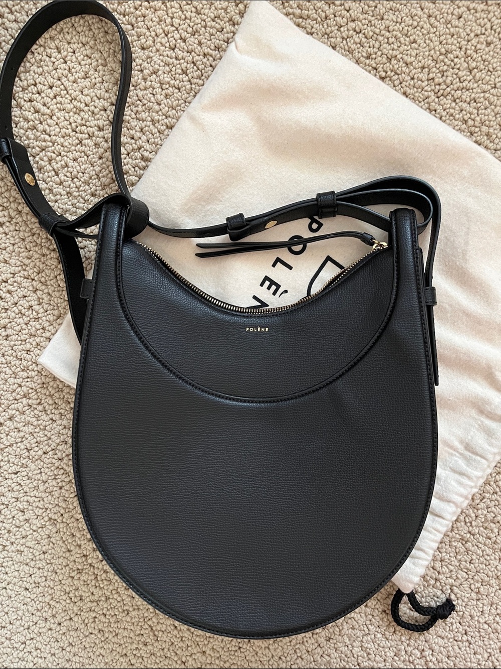 Numero dix Hobo purse Polene France - Picture 7 of 10